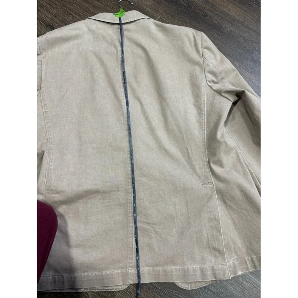 Kroon Mens Sport Coat Jacket 48 R Bono Wash‎ Suede Elbow Patches Office